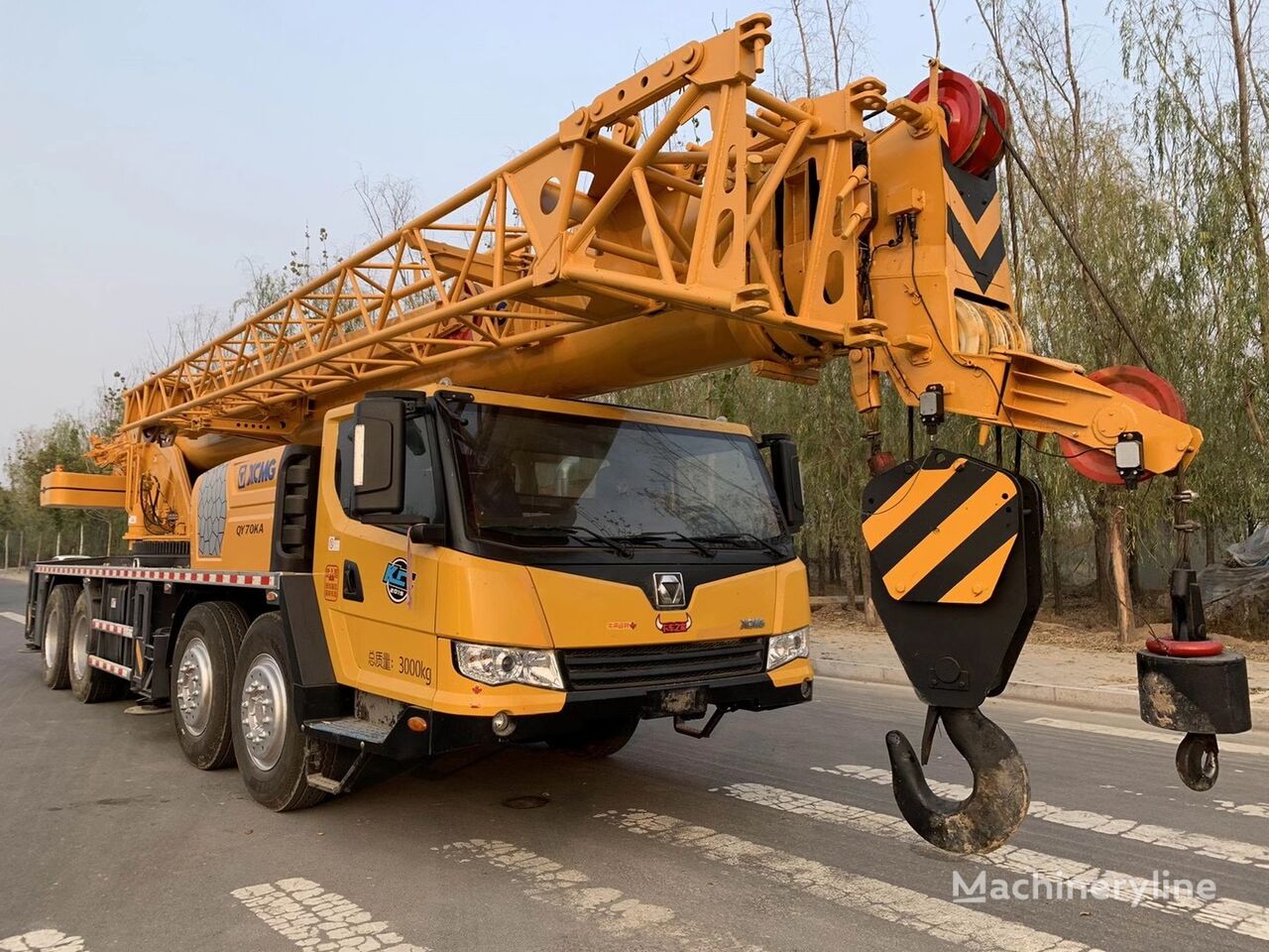 XCMG XCMG QY70KA 70 ton used mobile truck crane  autodizalica