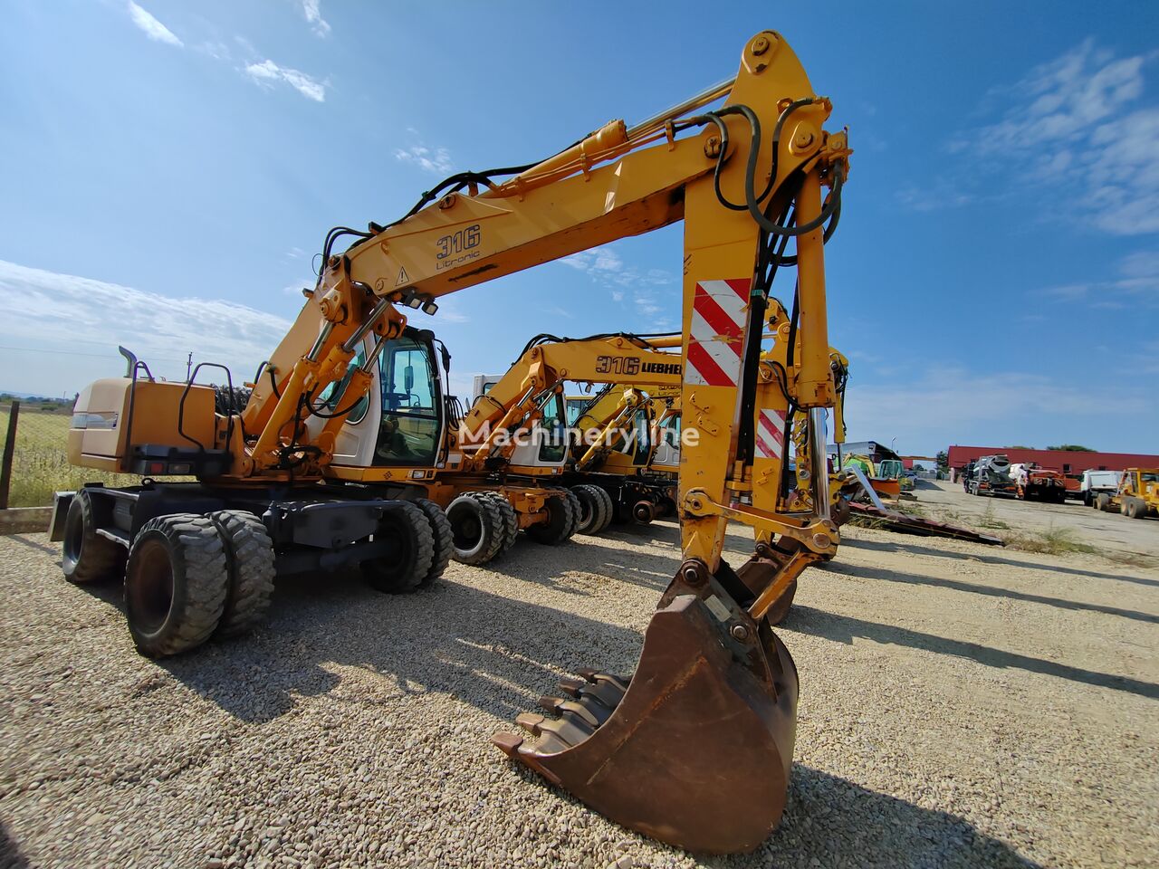 Liebherr A316 bager točkaš