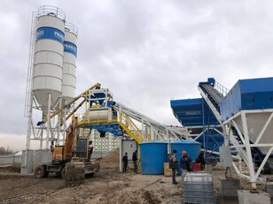 nova Promax  Mobile Concrete Batching Plant M120-TWN (120m3/h) betonara