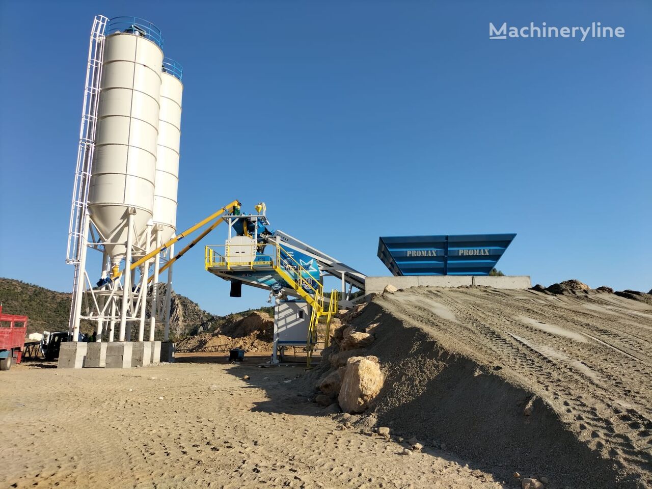 nova Promax Mobile Concrete Batching Plant PROMAX M60-SNG (60m3/h) betonara