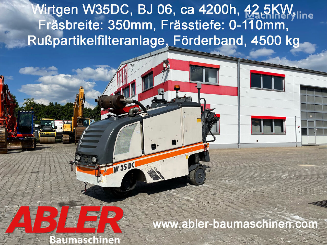 Wirtgen W35 DC Asphaltfräse glodalica za asfalt