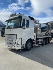 Volvo FH500 8x4 tridem combi truck w/ drum and pump kamion mješalica za beton