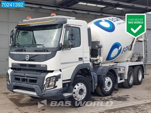 Volvo FMX 410 8X4 Schwing Stetter 9m3 Steelsuspension Euro 6 kamion mješalica za beton