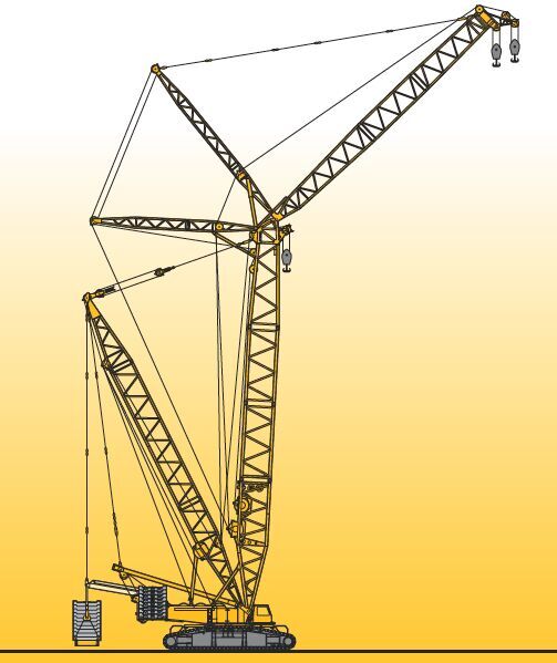 Liebherr LR1750 kran gusjeničar