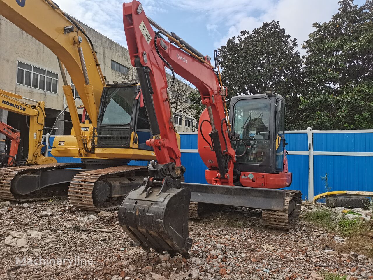 Kubota KX155 mini bager