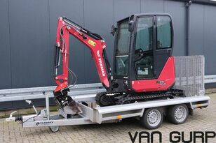 Yanmar SV17VT Powertilt + trailer 2700kg | 2022 | 150h mini bager