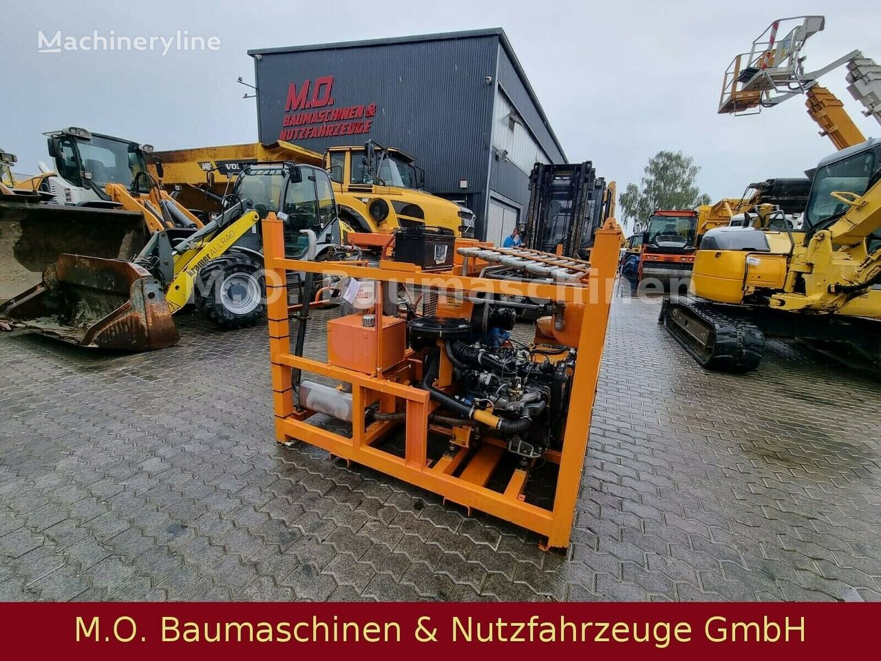 Hofmann Hagg / Mackierungsmaschine stroj za označavanje cesta