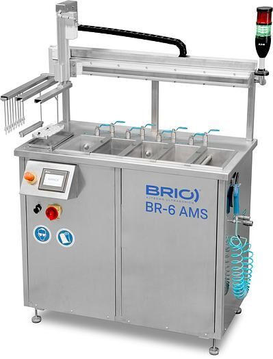 novi BRIO BR-6 AMS industrijski ultrazvučni čistač