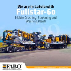 novo FABO FULLSTAR-60 Crushing, Washing & Screening Plant pokretno postrojenje za drobljenje