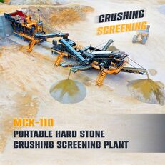 novo FABO MCK-110 MOBILE CRUSHING & SCREENING PLANT FOR HARDSTONE   pokretno postrojenje za drobljenje